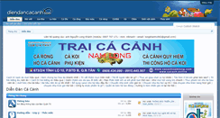 Desktop Screenshot of diendancacanh.com